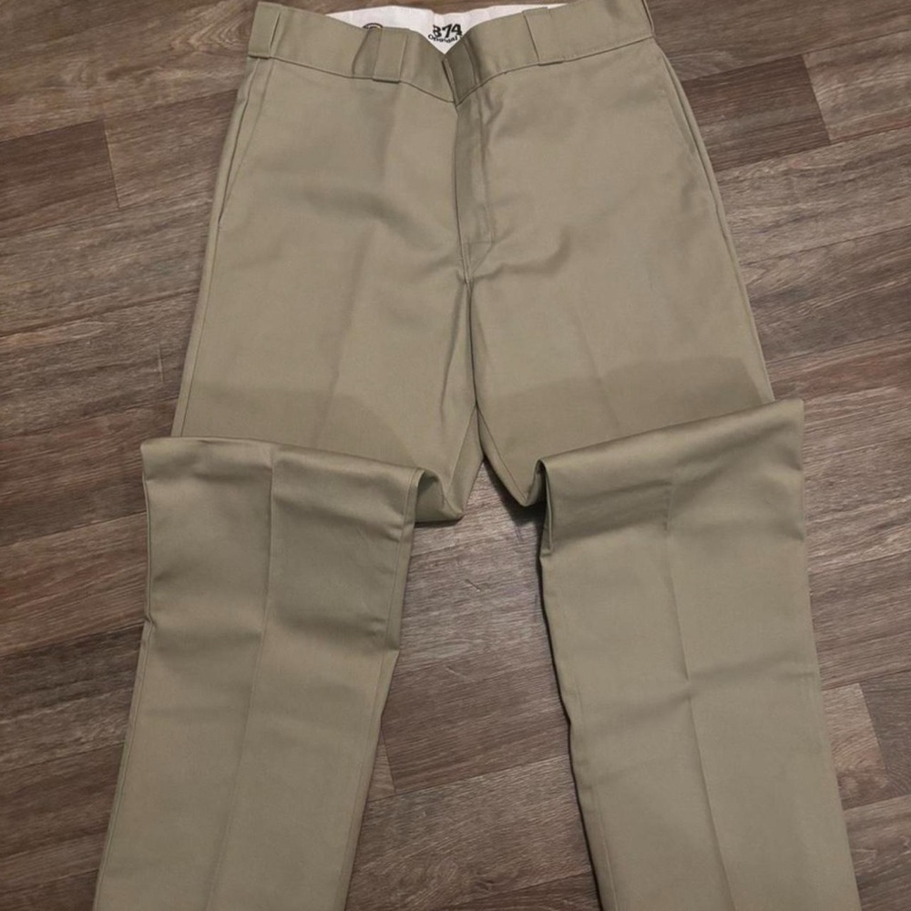 Dickies Men's Khaki Chinos